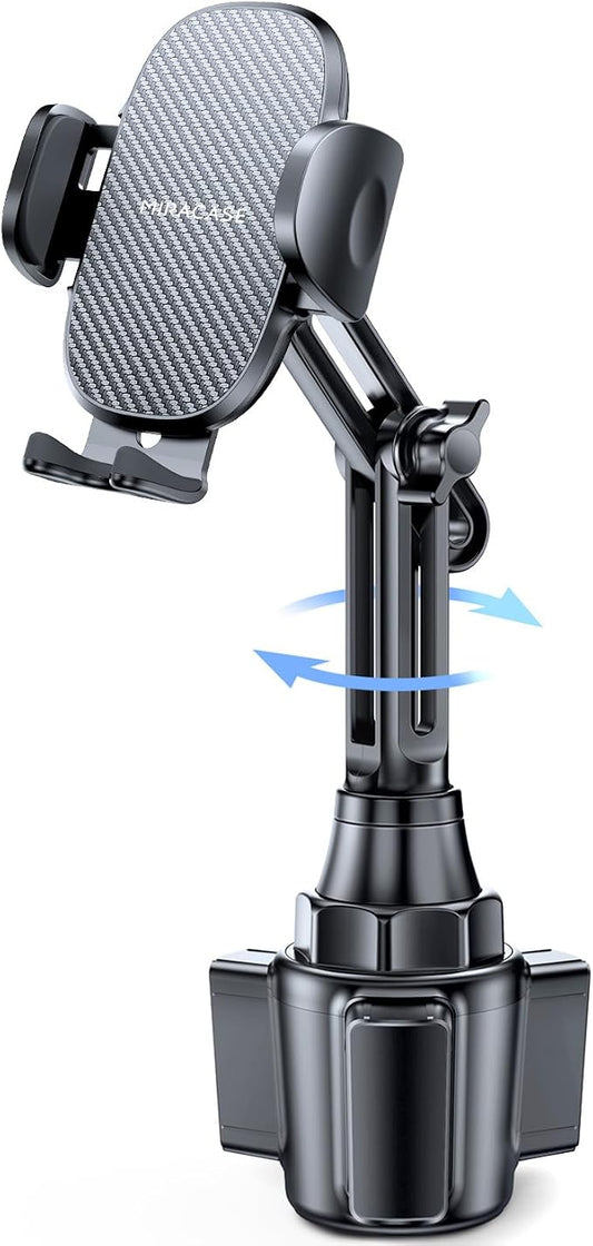 Miracase Long Neck Car Cup Holder Phone Mount Compatible by Miracase