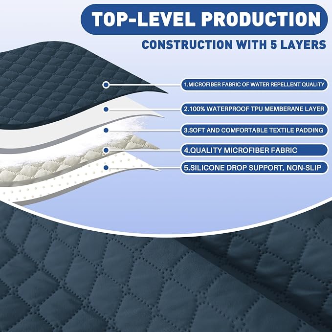 XINEAGE Waterproof Sofa Cover Couch Covers - Image 7