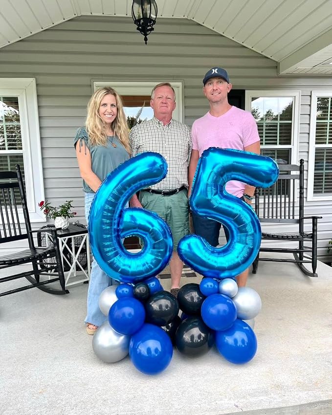 Navy Blue 60 Balloon - Image 3