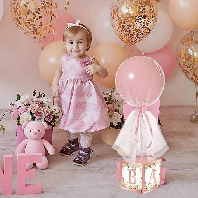 6 Set Pink Girl Tulle Tutu Balloon - Image 7