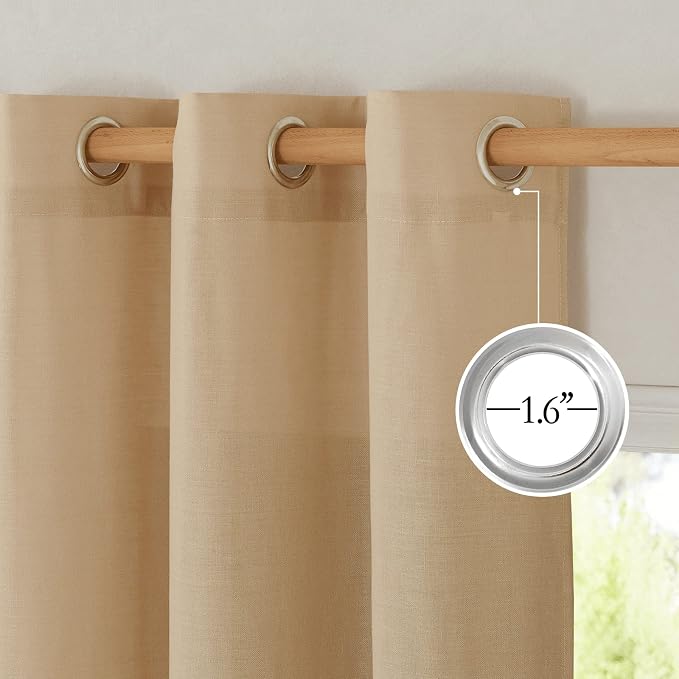 NICETOWN Linen 78 inch Curtains - Image 6