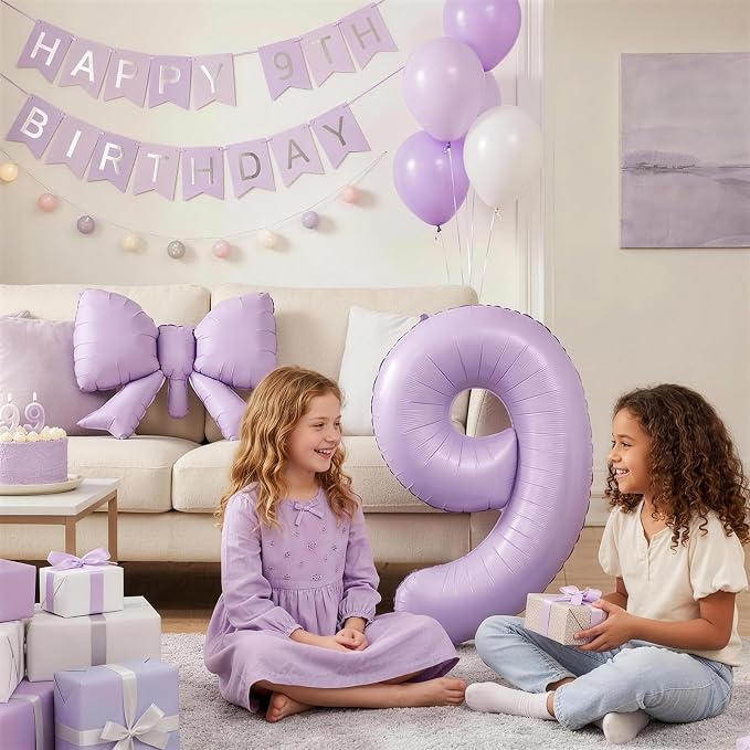 40 Inch Light Purple Number 3 - Image 3