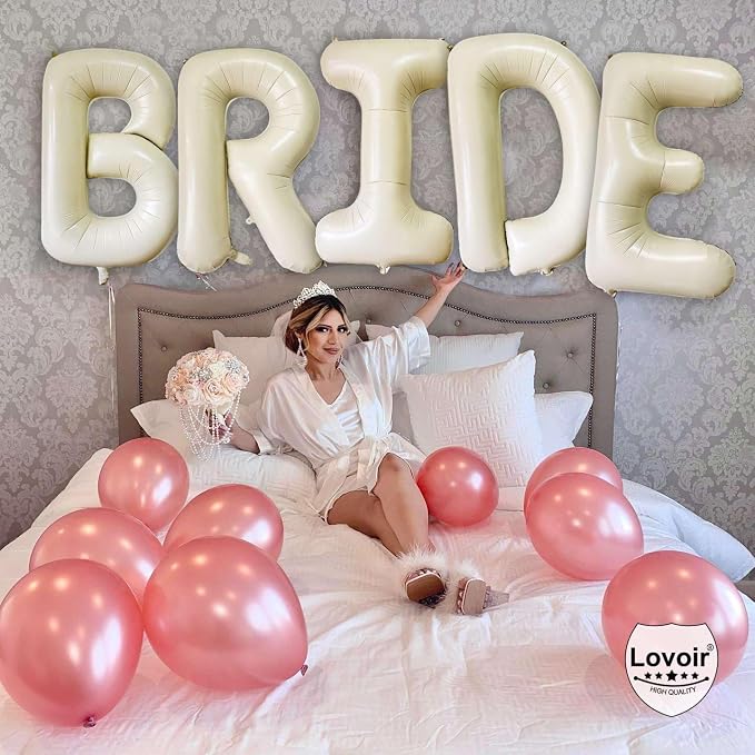 Cream White Letter O Balloons, 40 Inch Giant Letter Balloons O Foil Mylar - Image 5