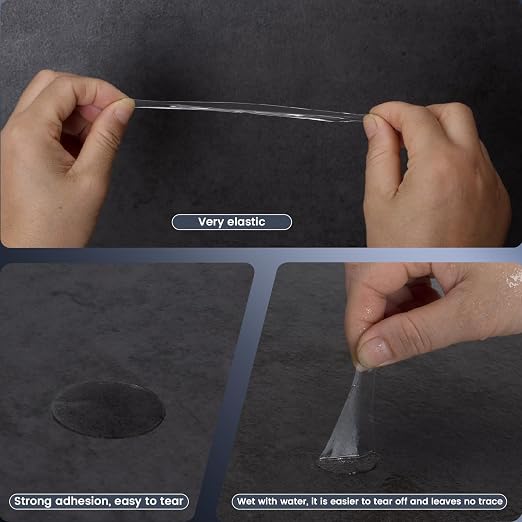350Pcs Double Sided Adhesive Dots, Removable Clear Dots Sticky Tack, Waterproof - Image 7