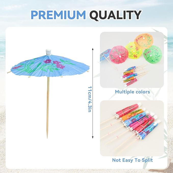 100PCS Cocktail Picks, Fancy Toothpicks - Image 2