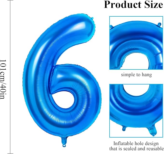Number 26 Balloons for 26th Birthday Party Decorations, 0-100 Large No.26 - Image 2