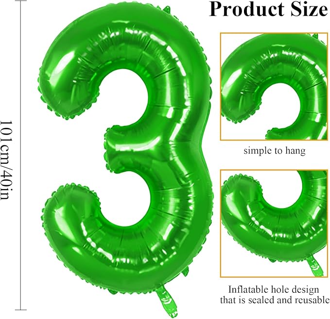 Number 23 Balloons for 23rd Birthday Party Decorations, 0-100 Large No.23 - Image 2