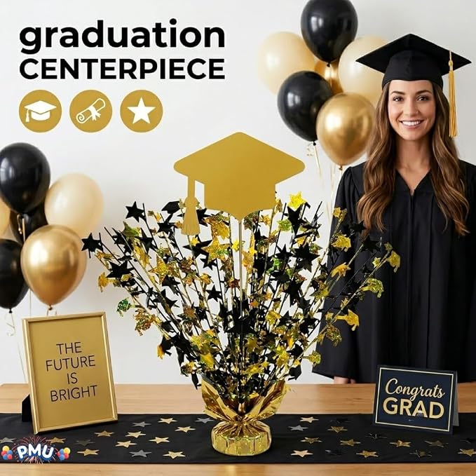 PMU 3 Pcs Graduation Centerpieces - Image 2