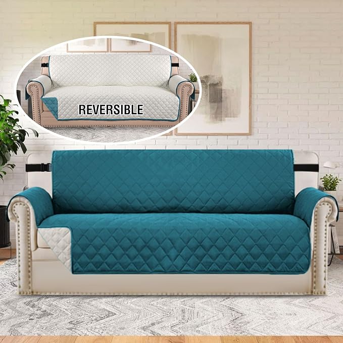 H.VERSAILTEX Reversible Couch Cover Sofa Cover - Image 3