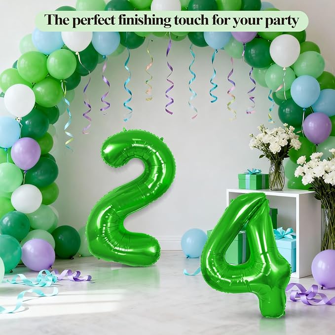 Number 17 Balloons for 17th Birthday Party Decorations, 0-100 Large No.17 - Image 5