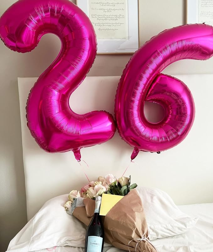 Hot Pink 15 Balloon - Image 4