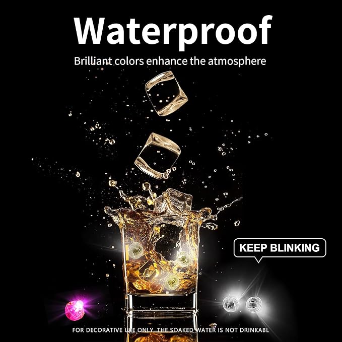 Aogist 200pcs Multicolor Balloon Light, Long Standby Time Waterproof Mini Ball - Image 2