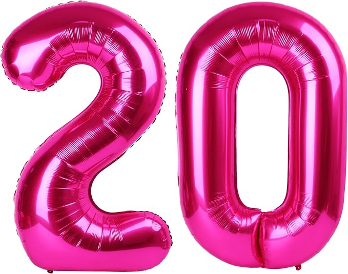 Hot Pink 20 Balloon by IWERP