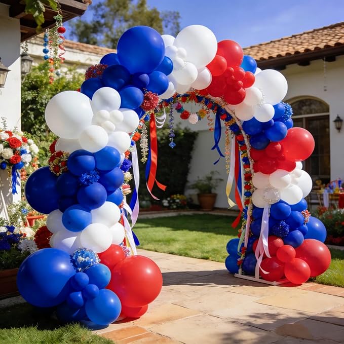 100pcs Royal Blue Latex Balloons 12 inch Matte Dark Blue balloon | Helium - Image 4