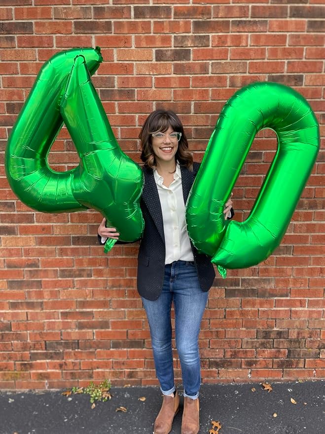 Green 10 Balloon - Image 3