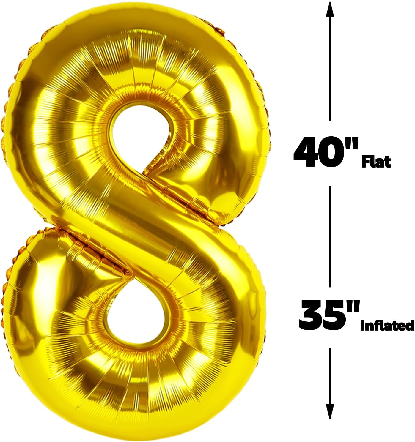 Gold Foil Number 28 82 Balloon 40 Inch, Helium Mylar 28 82 Numbers Birthday Balloons, 28 82 Gold Women Men Anniversary Graduations Party Supplies