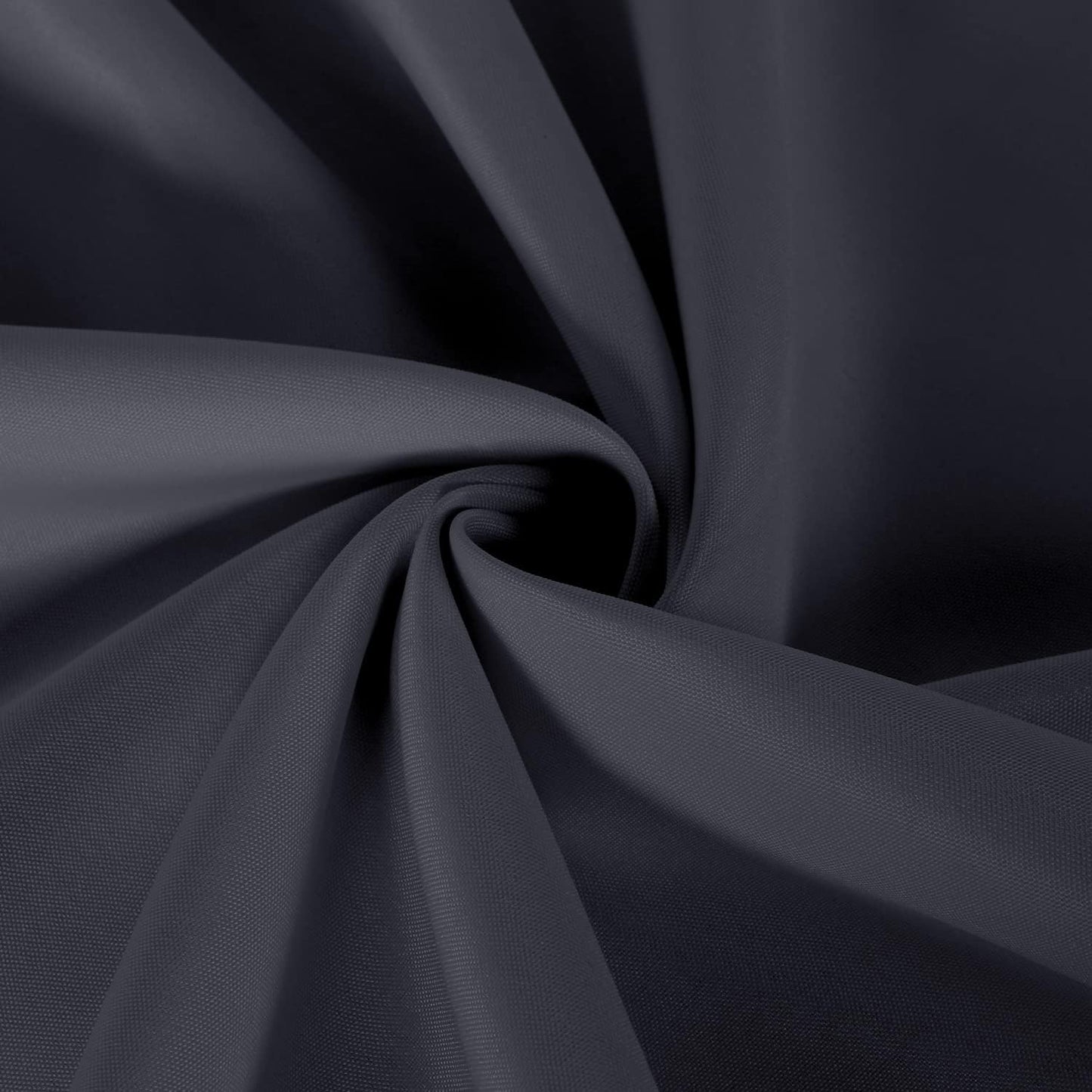 sancua 2 Pack Dark Grey Tablecloth 54 x 78 Inch, Rectangle 4 Feet Table Cloth - Stain and Wrinkle Resistant Washable Polyester Table Cover for Dining Tables, Buffet Parties and Camping