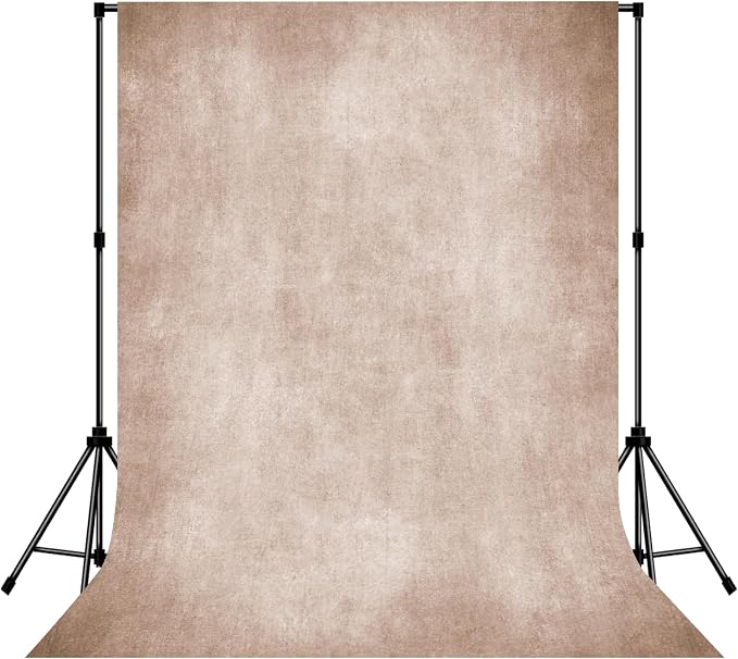 Beige Photo Backdrop Studio Abstract Texture Photography Background 8x10ft | by MIZSYE