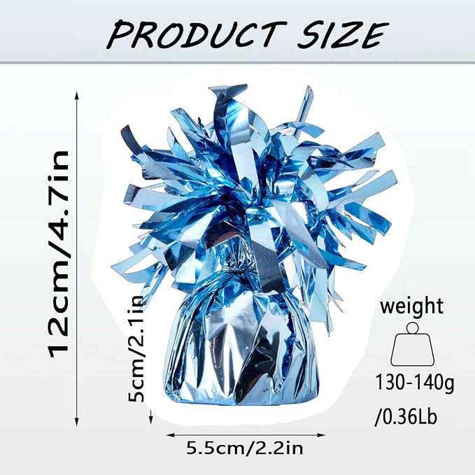 Aluminum Foil Balloon Weights for Parties - Image 2