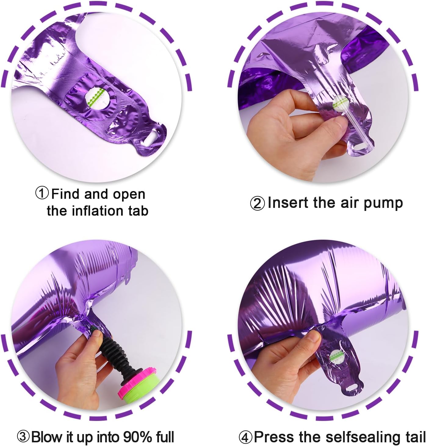 Purple Number 10 Balloon 40 Inch Birthday Decorations, Number 10 Balloon Birthday Party Decorations, Anniversary Decorations Graduations Party Supplies