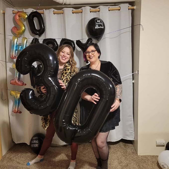 30 Balloon Numbers 40Inch 30th Year Old Birthday Decorations - Image 3