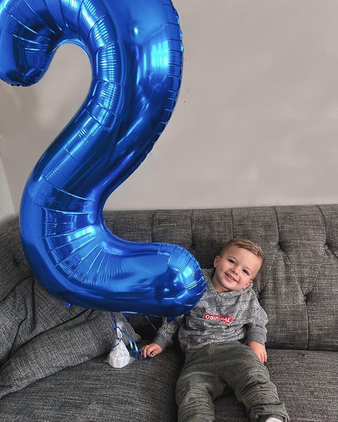 Navy Blue 28 Balloon - Image 2