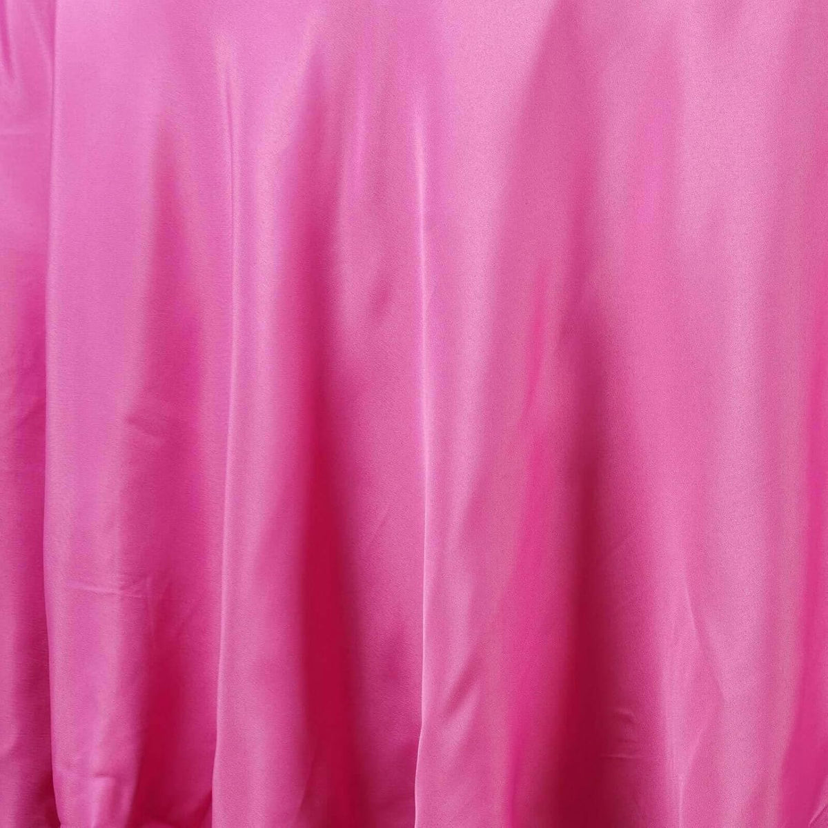Efavormart Round Tablecloth, 132 Inch Stain & Wrinkle Resistant Washable Table Cloth, Decorative Polyester Fabric Table Cover for Banquet, Wedding, Dining- Fushia