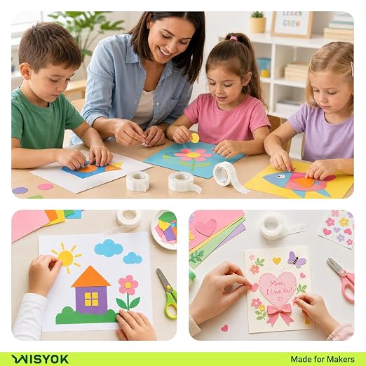 WISYOK Clear Glue Points Dots, Double Sided | Adhesive Dots - Image 6