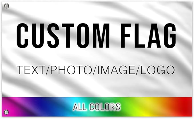 Super Big Custom Flag 8x13FT12x20FT···20x33FT 30x50FT Personalized Outdoor by MisnestCustom