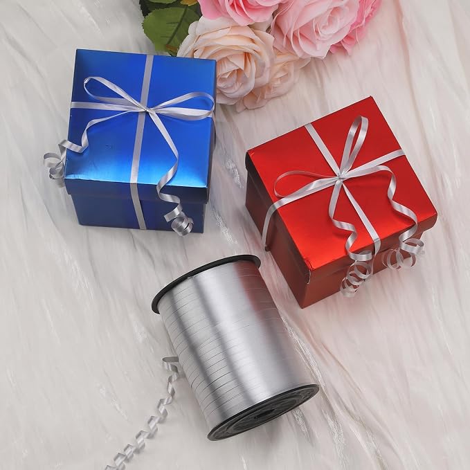 500 Yards Silver Curling Ribbon Balloon String Ribbon 1/5 Inch | Ribbon - Image 4