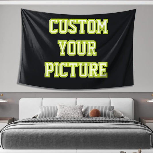 JINJUREN Custom Tapestry Upload Images Personalized Custom Tapestry Customized by JINJUREN-InspirationalProduct