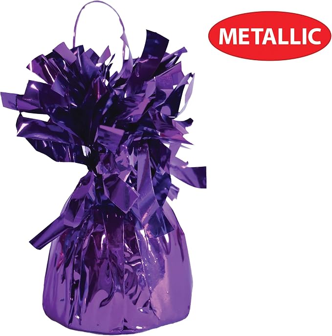 Beistle Metallic Wrapped Balloon Weight – 6 Pack, Party Decoration Accessories - Image 3