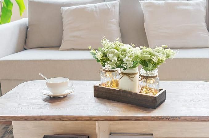 Mkono Mason Jar Lights Centerpieces - Image 7