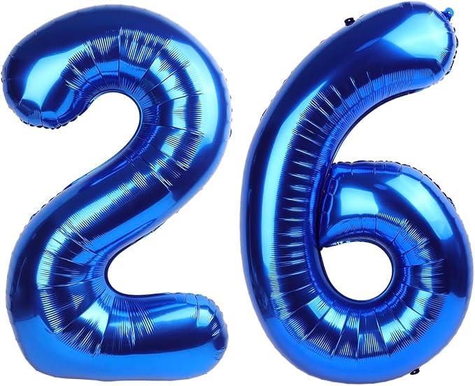 Navy Blue 26 Balloon by IWERP