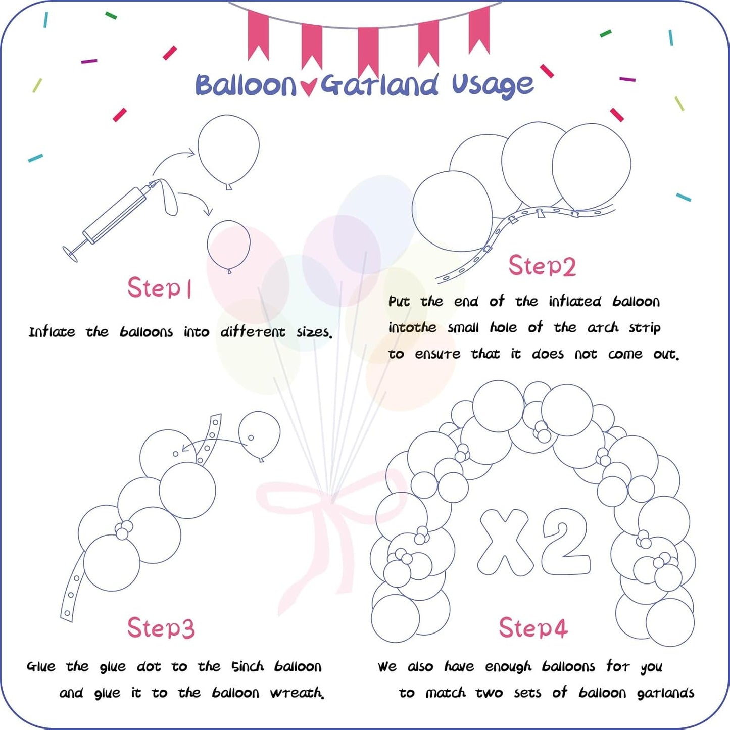412pcs Pastel Balloon Garland Arch Kit 18 12 10 5 Inch Different Sizes Macaron Assorted Colors Balloon Latex Colorful Balloons for Baby Shower Girls Birthday Wedding Easter Rainbow Party Decoration