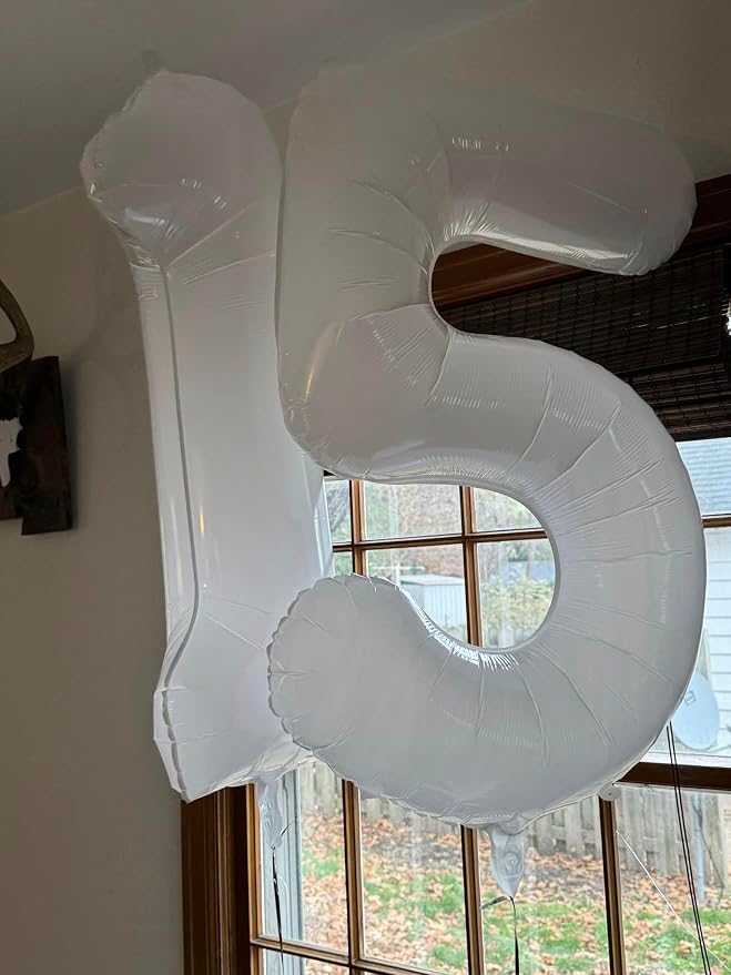 White 1 Balloon - Image 8