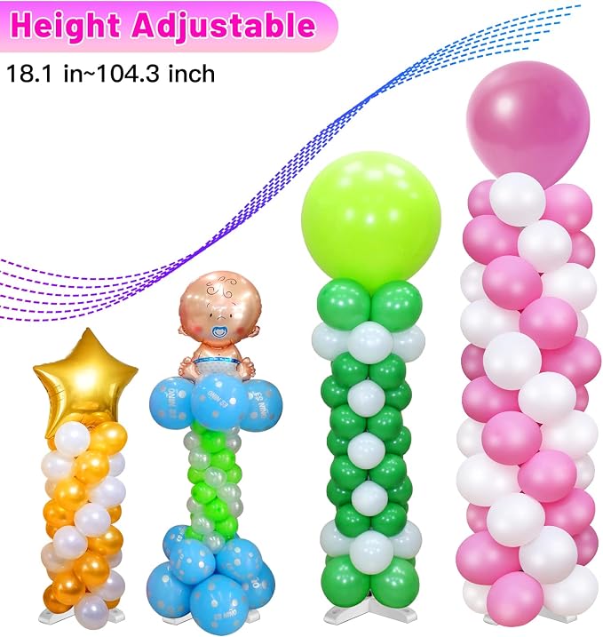 Balloon Arch Kit and Balloon Column Stand and Electric Balloon Pump | - Image 5