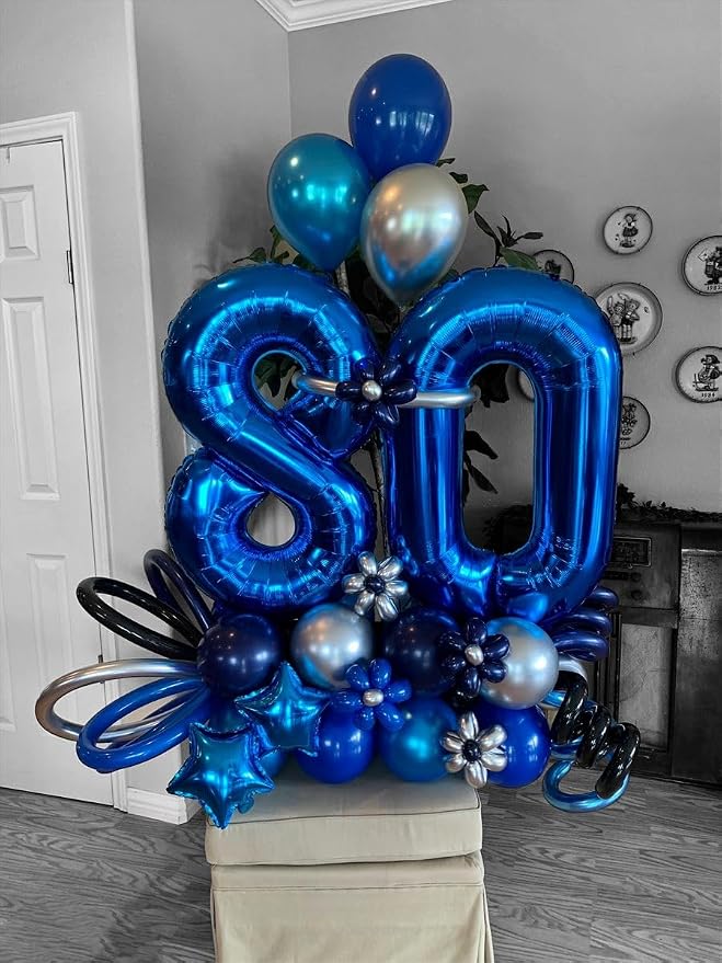 Numbers 50 Balloon 40Inch Silver Balloons - Image 4