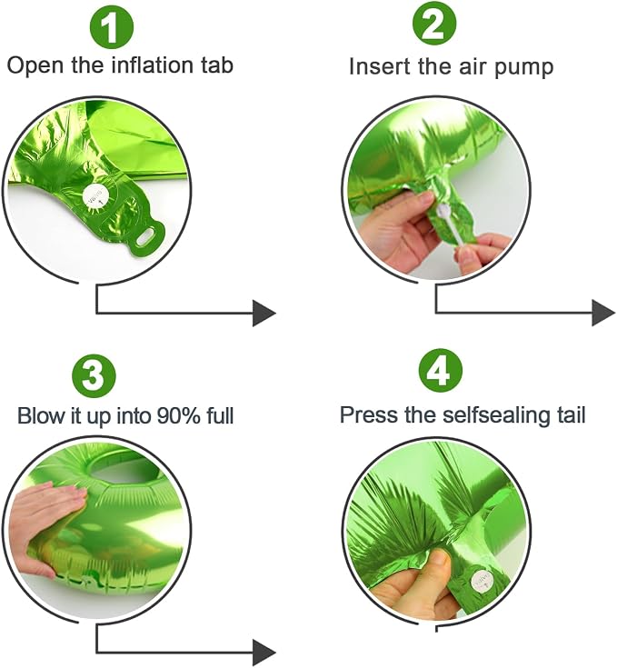 Light Green Number 9 Balloon 40 Inch - Image 6