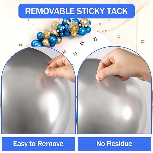 JANYUN 1000 Pcs Double Sided Sticky Dots 6 mm Clear Round Putty - Image 3