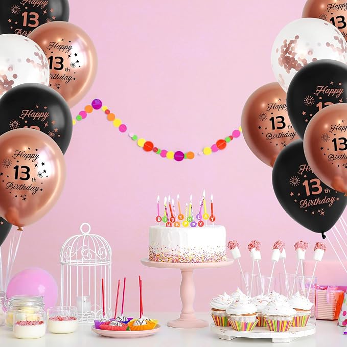Rose Gold 16th Birthday Balloons - Image 6