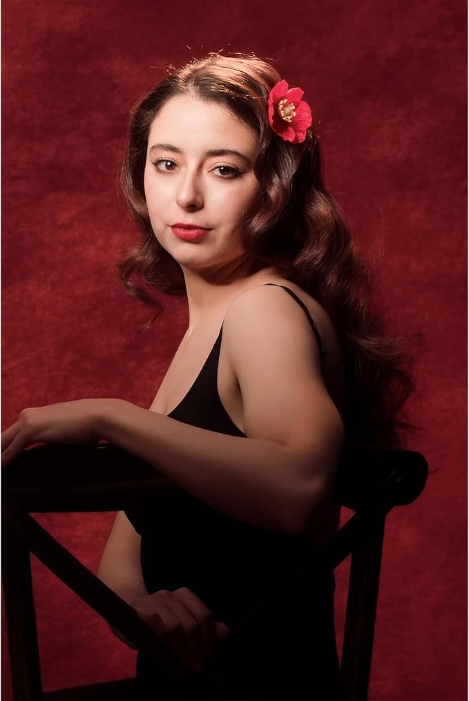 UrcTepics 8x12ft Red Abstract Photography Backdrop - Image 3