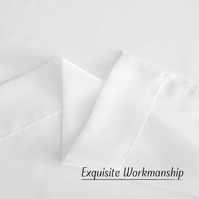NICETOWN Voile White Sheer Curtains - Image 6