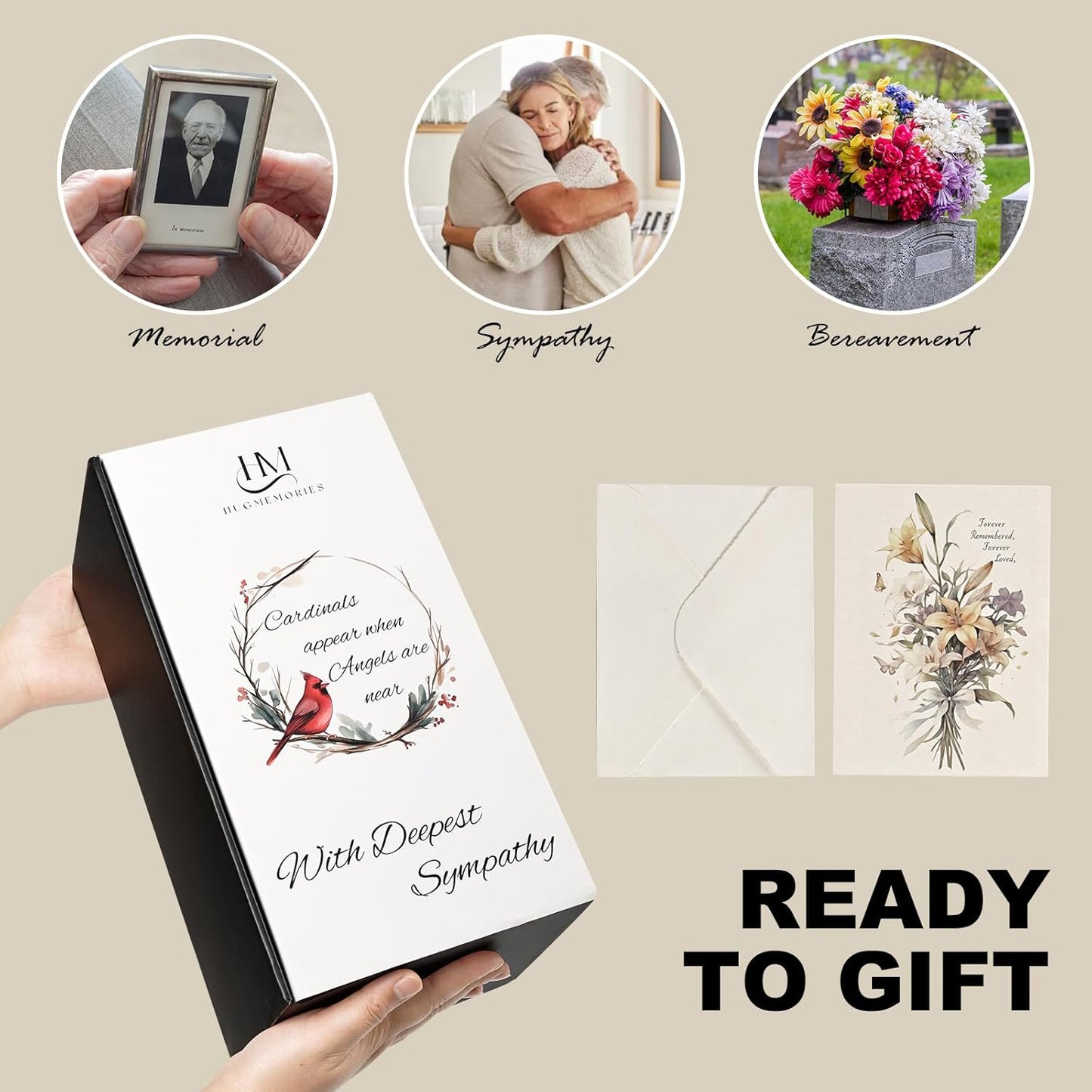 Memorial Lantern, Bereavement Sympathy Gifts for Loss of Loved One Mother Father Brother Sister, Sympathy Lantern Condolences Funeral Gifts in Memory of Loved One with LED Candle