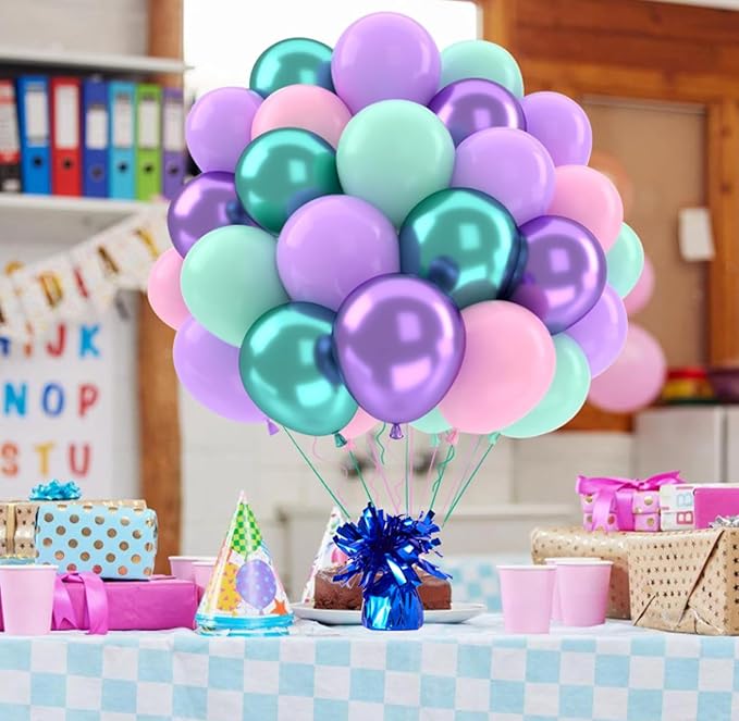 Balloon Weights Dark Blue 6Pcs | Perfect - Image 5