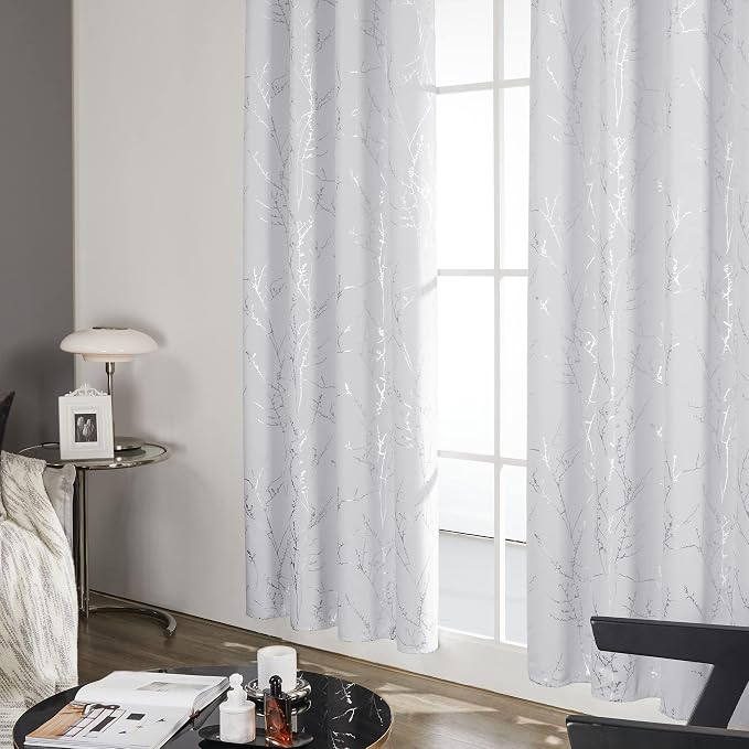 Deconovo Living Room Curtains 72 Inches Long, Thermal Insulated, Room Darkening - Image 5