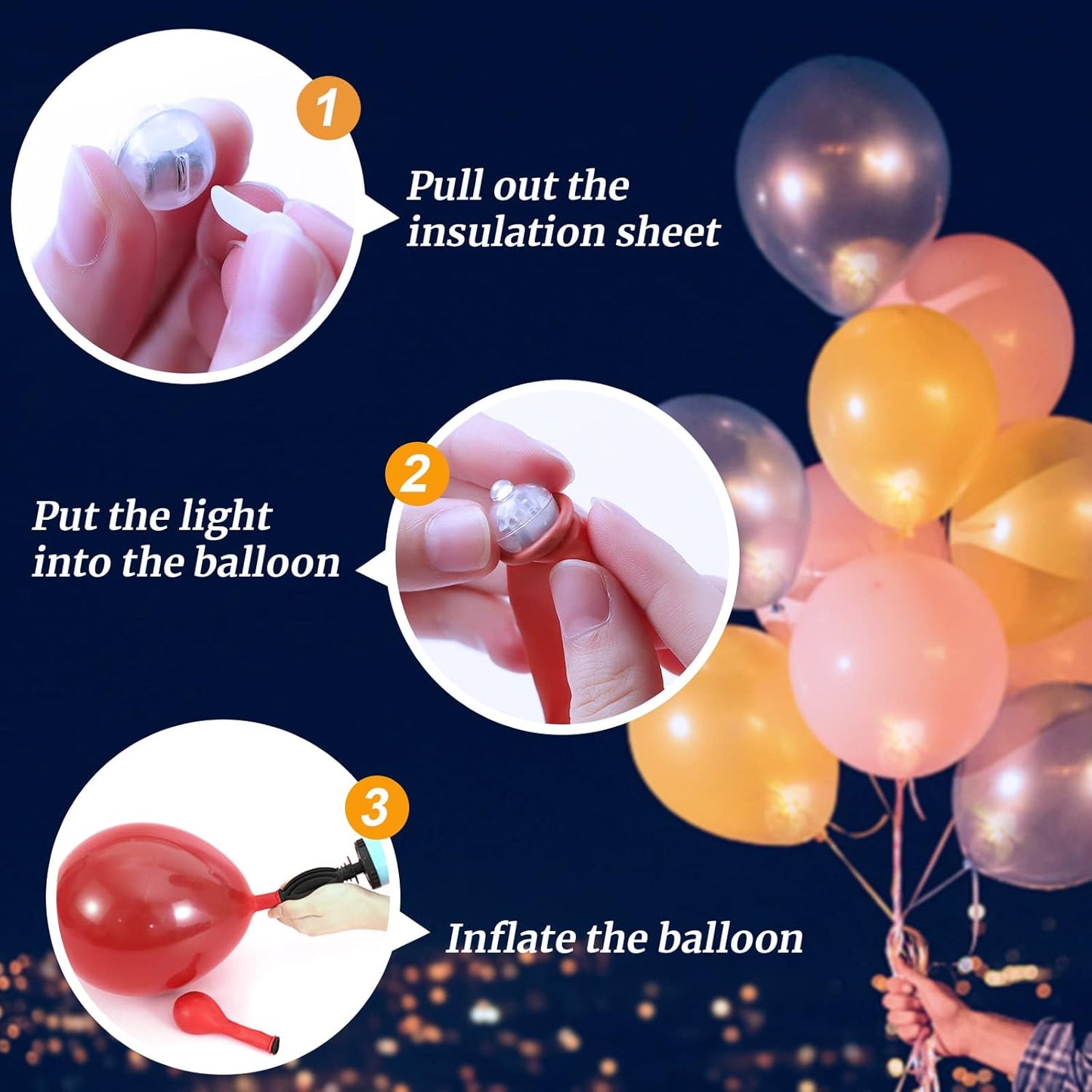 200PCs Balloon Lights, Long Standby Time Mini Ball Light, Mini Led Lights for Paper Lantern, Easter Eggs and Party Wedding Birthday Festival Christmas Decoration (Glow steadily Green)