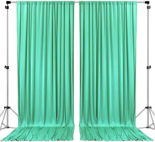 AK TRADING CO. 10 feet x 10 feet Tiffany IFR Polyester Backdrop Drapes Curtains by Fabrics%7CEventDecor%7CCrafts%7CUpholsteryFoam