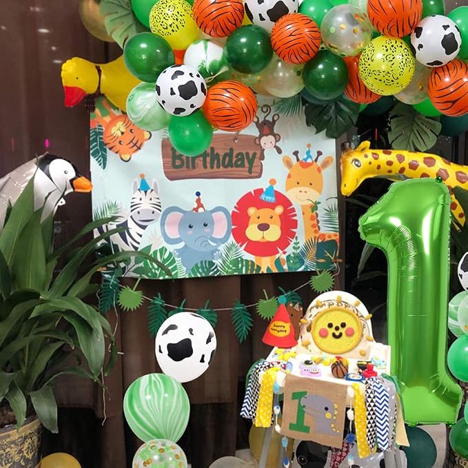 TONIFUL 40 Inch Green Number 6 Balloons Large Foil 6th Birthday Decorations | - Image 4