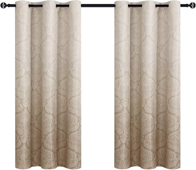 DWCN Ombre Short Curtains for Kitchen - Image 8